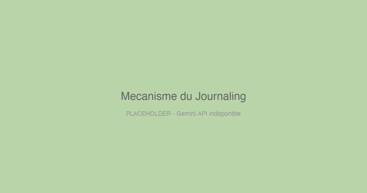 Infographie du mécanisme du journaling thérapeutique : schéma visuel montrant le passage des pensées chaotiques vers un récit structuré, avec les zones cérébrales impliquées (cortex préfrontal, amygdale, hippocampe) et les neurotransmetteurs libérés